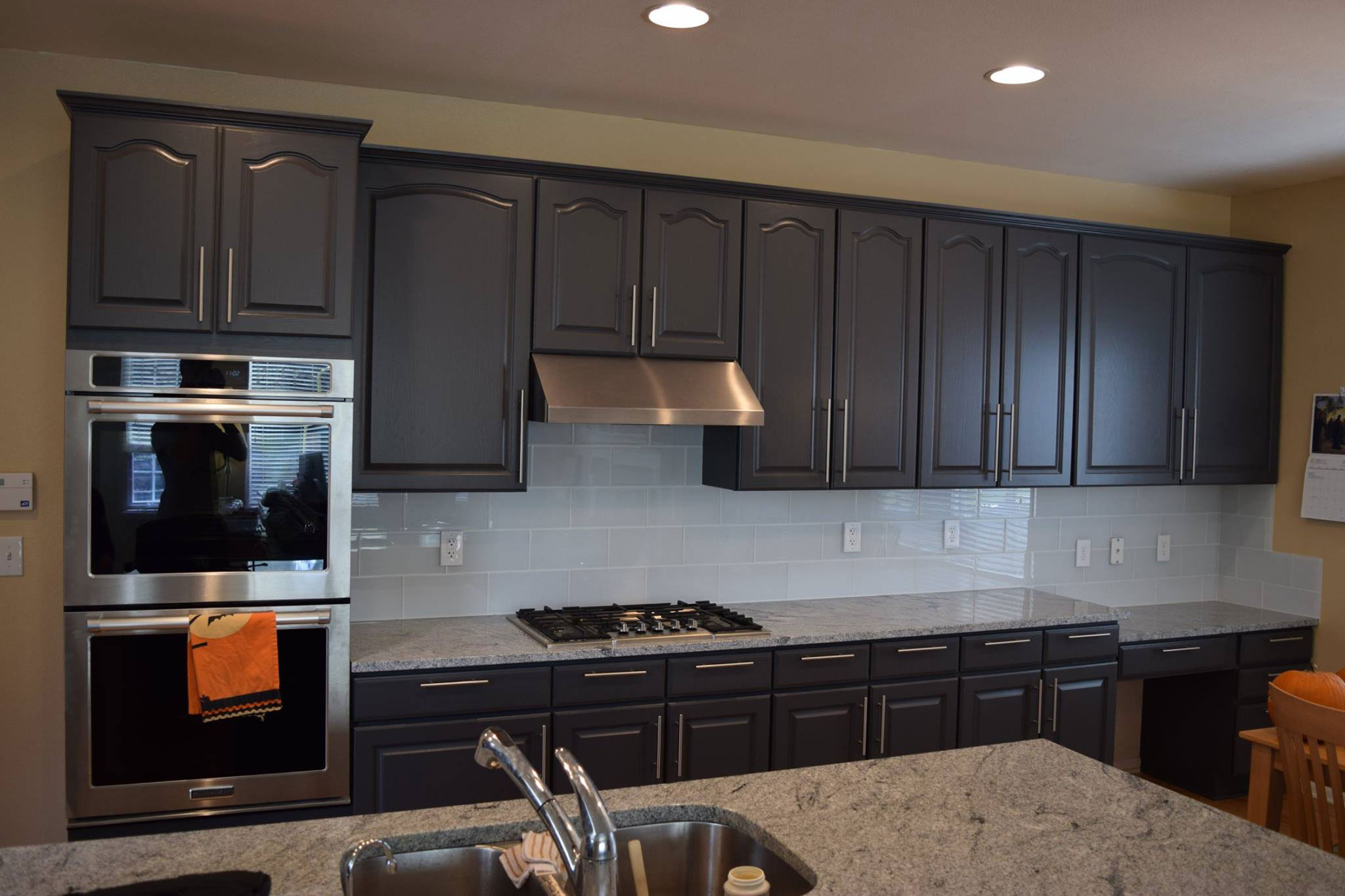 Refinished kitchen cabinets in Dallas Fort Worth